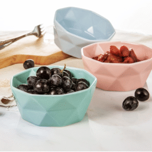 Eco-Friendly Melamine Fruit Bowl Unbreakable Durable Plastic for Home and Supermarket Polished Technique for Camping