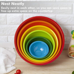 Wholesale Custom Unbreakable Eco-friendly Plastic Melamine Salad Bowls Colorful Fruits Inspired Design for Household Use for