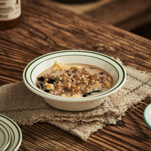 Nordic Luxury Stoneware Narrow Rim Small Bowl Customized High Dessert Bowl for Catering for Christmas Holidays-Whole Sale