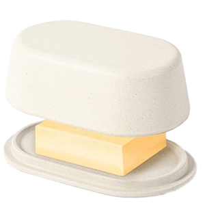 Melamine Butter Dish and Lid Cover East/West Butter Storage and Preservation 6 Inch