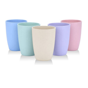 Multi Color Melamine Cups Direct Factory Customized Melamine & Bamboo A5 Plastic Customized Logo Mugs Plastic Mug Modern