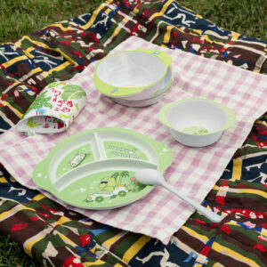 DongYu User Friendly Children's Multi-shaped Custom Melamine Plates Tableware Melamine Dinner Plate Kids Melamine Plates