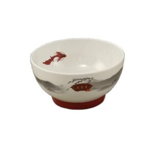 Gem Blue Color Customized Size Print Decal Round Bowl Melamine Dinnerware Set Unbreakable Melamine Tableware Set for Restuarnt