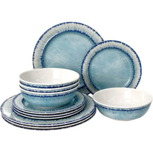 Factory Custom Melamine Tableware Set Food Safe Grade Reusable Melamine Dinnerware Set