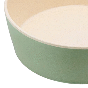 Bamboo Water Small Pet Bowl Outdoor Dog Food Feeder Portable Home Dog Food Feeding Bowl Durable Rounded Indoor for Dogs