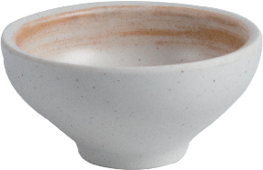 4.8" Melamine Bowl- Coffee Thread Series Durable Serving Plate for Kitchen, Party, Dining &Catering