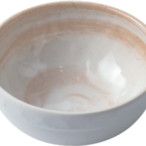 4.5" Melamine Bowl- Coffee Thread Series Durable Serving Plate for Kitchen, Party, Dining &Catering