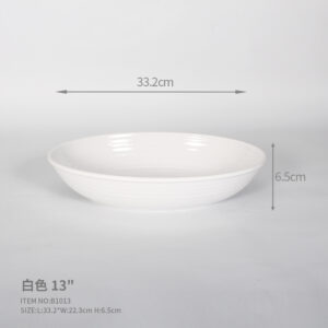 Eco Friendly Wholesale 13" Round Big bowl welcome customize