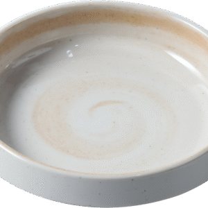 7.8" Melamine Plate- Coffee Thread Series Durable Serving Plate for Kitchen, Party, Dining &Catering