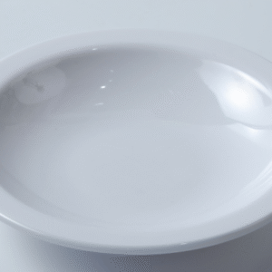 7"/8.5"/10"/12" Melamine Plate - Durable White Serving Plate for Home, Restaurant & Catering