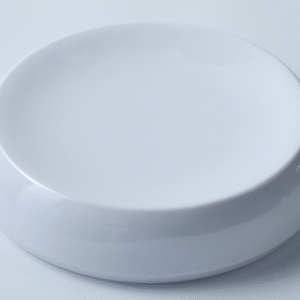 9" & 10" Melamine Plate- Durable White Serving Bowl for Kitchen, Dining & Catering