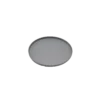 Taupe gray melamine dessert plate, 8.3-inch low profile unbreakable dishware for commercial food service & bakery use