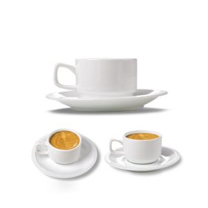 Excellent Quality Art Melamine Coffee Cup with Saucer Wholesale Factory Price for Cafe Hotel Use